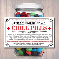 Office Christmas Gifts, Gift Label, Chalkboard Labels, Chill Pill, Gag Gifts Funny, Gift Printable, Professional Office, Boss Gift, Doctor Gifts