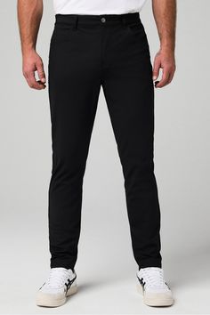 The Don 5-Pocket Pant (Slim Fit) FL2 black male Activewear >> Mens >> Bottom >> Pants Don RepelKnit regular Golf 4-Way Stretch/Breathable/Cell Phone Pocket/External Pockets/Hidden Pockets/Mildew Resistent/Pockets/Quick-Dry/Recycled Materials/Slim Fit/UPF Protection/Water-Resistant/Zip Pockets Golf 4, The Don, Slim Fit Pants, Like A Boss, Slim Pants, Pocket Pants, Mens Activewear, Mens Bottom, Recycled Materials