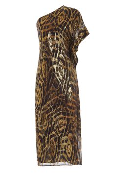 Evening wear can be chic and comfortable. For proof, look no further than the new Farrow dress, a one-shoulder caftan-style maxi dress with an optional tie sash and metallic embroidery. Embroidery On Printed Fabric, Metallic Embroidery, Style Maxi Dress, Guinea Bissau, Printed Fabric, Invisible Zipper, Ethiopia, Evening Wear, Dress Shop