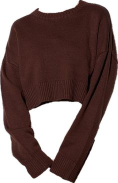 Brown Sweater, Cropped Sweater, Pacsun, Collage, Pins