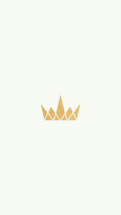 a gold crown on a white background