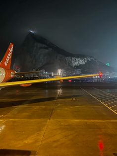 #holiday #mountains #rock #gibraltar #aesthetic #nighttime Gibraltar Aesthetic, Night Time