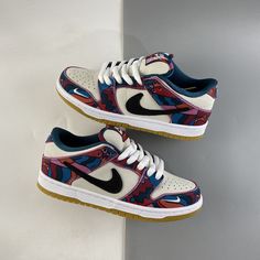 Nike SB Dunk Low Pro Parra Abstract Art 2021 DH7695-600 Nike Sb Dunk Low Pro, Kicks Shoes, Nike Sb Dunk Low, Sb Dunk Low