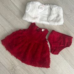 Brand New Without Tags Infant Holiday Dress 0-3m Red Baby Clothes, Newborn Christmas Dress, Baby Necessities, Red Baby, Holiday Dress, Christmas Dress, Cat & Jack, Holiday Dresses, Kids' Dresses