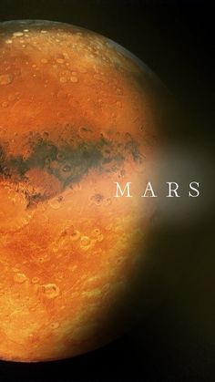 an image of the planet mars taken from space