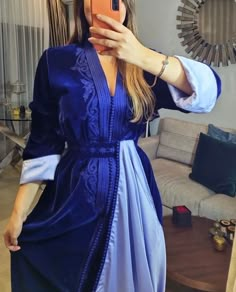 Moroccan Luxury Blue Velvet Caftan, Moroccan Embroidered Kaftan Moroccan Velvet Abaya Gown Luxury Caftan Dress, Velvet Caftan Moroccan, Moroccan Wedding Guest Outfit, Moroccan Kimono, Velvet Abaya, Velvet Caftan, Abaya Gown, Moroccan Luxury, Blue Caftan