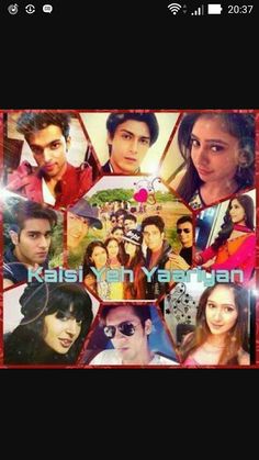 an advertisement for the movie kalsi ye ya jahan with many pictures on it