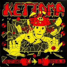 the cover art for retema's album, featuring an image of a man with