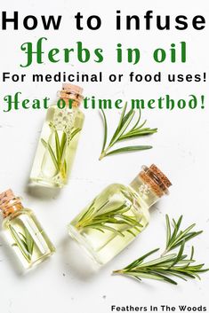 How To Make Herb-Infused Oils Infusing Herbs In Oil, Infusing Olive Oil With Herbs, How To Make Herb Infused Oil, How To Make Herbal Oils, Making Oils From Herbs, How To Make Infused Oils, Infusing Oil With Herbs, Preserving Herbs In Oil