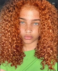 Tanned Redhead, Ginger Hair Blue Eyes, Ginger Hair Green Eyes, Curly Hair And Freckles, Black Redhead, Curly Hair Blue Eyes, Ginger Freckles, Ginger People