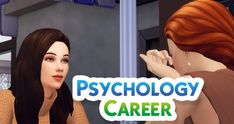 two women are talking to each other in the video game psychology career