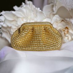 Gold Evening Crochet Woven Metallic Raffia Pouch Clutch Bag - Etsy Elegant Hand Knitted Crochet Bag For Gift, Elegant Hand-knitted Crochet Bag For Gift, Crocheted Pouch Bag For Party, Gold Crochet Evening Bag, Elegant Handwoven Evening Bag, Elegant Woven Crochet Bag As Gift, Elegant Woven Crochet Bag As A Gift, Elegant Gold Crochet Bag, Elegant Handwoven Gold Clutch