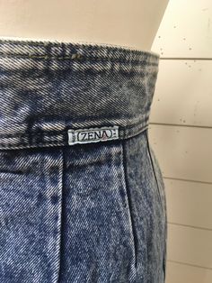 "Vintage Zena acid washed denim skirt Size 7 Usa Measures 26\" long 13 1/2\" across waist laying flat Super cute Vintage so expected wear See all photos for best description" 90s Acid Wash Bottoms For Spring, Acid Wash Retro Denim Bottoms, Fitted Acid Wash Vintage Bottoms, Vintage Stonewashed Bottoms For Spring, Spring Vintage Stonewashed Bottoms, High Rise Grunge Denim Skirt, Grunge High-rise Denim Skirt, Grunge High Rise Denim Skirt, 90s Acid Wash Denim Bottoms