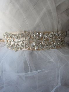 Rhinestones Wedding Belt sash/ Bridal Sash, Wedding Dress Belt, wedding Accessories,Champagne  Ribbon Cream Bridal Belt With Sashes For Wedding, Bridesmaid Red, Dresses Cinderella, Country Wedding Gowns, Sash Wedding Dress, Rustic Wedding Gowns, Dresses Corset, Princess Fairytale, Boho Wedding Gowns