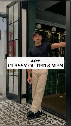 Elevate your wardrobe with classy outfits men can wear for any upscale event or meeting, ensuring a sophisticated and polished presence.