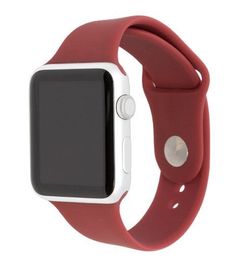 Classic Silicone in Chili! Apple Watch Accessories Bands, Silicone Products, Digital Wrist Watch, Laptops For Sale, Apple Watches, Silicone Watch Band