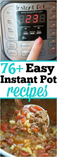 the instant pot recipe is ready to be cooked in an instant pot and it's full