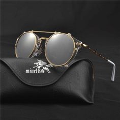 MINCL SUNGLASSES (4 Colors)-baagr.myshopify.com-sunglasses-BOJONI Cheap Glasses, Steampunk Sunglasses, Fashion Eye Glasses, Clip On Sunglasses, Mens Winter Fashion, Well Dressed Men, Mens Fashion Summer, Mens Fashion Casual, Clip On