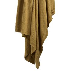 a brown towel hanging on the wall