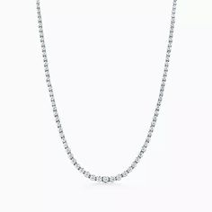 Tiffany Victoria®: Marquise Diamond Jewelry | Tiffany & Co. Diamond Necklace Tiffany, Organized Closet, Diamond Chain Necklace, Sabrina Sato, Diamond Tennis Necklace