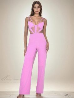 Elluis - Stylish Strappy High-Waisted Wide-Leg Jumpsuit for Trendy High-Street Fashion, Glamorous Parties, and Special Events Glamorous Party, Sleeveless Jumpsuits, High Fashion Street Style, Wide Leg Jumpsuit, Street Fashion, Three Dimensional, Special Events, Off Shoulder, Wide Leg