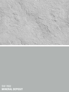 an image of a white wall with some paint on it and the words mineral deposit