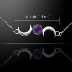 US $105.27 New with tags in Jewelry & Watches, Fashion Jewelry, Necklaces & Pendants Stars Jewelry, Moon Goddess Necklace, Peter Stone, Heart Rainbow, Triple Moon Goddess, Goddess Necklace, Lunar Cycle, Triple Moon, Fashion Jewelry Sets