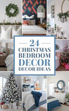 christmas bedroom decor ideas that are easy to do in the living room and dining room