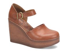 b.o.c. Born Concept Alyson Wedge Pump Fall Wedges, Keen Style, Oxford Wedges, Seasonal Outfits, Cinderella Slipper, Brown Leather Wedges, Gifts Wrapping, Wedge Pump, Comfortable Wedges