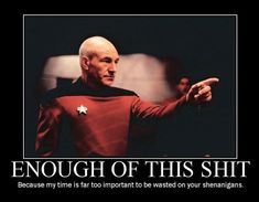 Star Trek Meme, Star Trek Quotes, Captain Picard, Jean Luc Picard, Star Trek Images, Star Trek Universe, Across The Universe