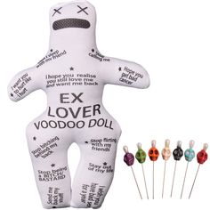 PRICES MAY VARY. Pay $18.99 to get a lot (One Voodoo doll and 7 pcs Skull pins) Handsewn authentic voodoo doll stress relief gag gift, hilarious and perfect for gag gift. Materials: Cotton fabric, synthetic fiber filler, sturdy and durable Wreck vengeance on the person who has wronged you Make it work: Enrich your life with money, return a lost love Package:1 piece Voodoo Doll + 7 skull pins  Authentic hand made voodoo doll.  Good Luck Power Money Health Prosper Revenge Spells Magic voodoo Doll. Cute Halloween Gifts For Friends, How To Make A Voodoo Doll, Voodoo Spells Witchcraft, Voodoo Curse, Voodoo Doll Spells, Witch Jokes, Revenge Spell, Spells Magic, Revenge Spells