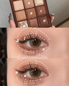 Chocolate Eyeshadow Palette, Chocolate Eyeshadow, Maquillage Yeux Cut Crease, Bentuk Alis, Mocha Chocolate, Makeup Hacks Tutorials