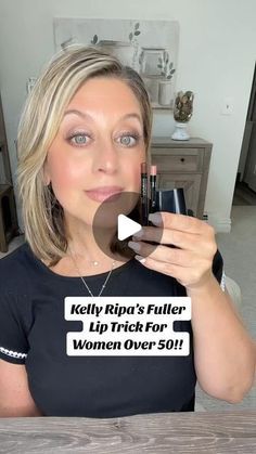 How To Make Fuller Lips, Older Makeup Over 50, Simple Makeup Over 40, Makeup Older Women Over 50, Over 40 Makeup Looks, Over 50 Makeup Looks, Makeup For Older Women Over 50 Tutorial, Makeup For 50 Year Old Women, Lip Liner Hacks