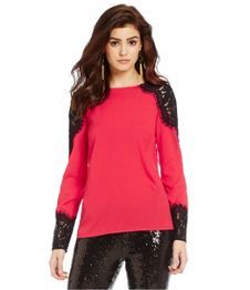 the shirt Gianni Bini, Dillard's, Clothing Apparel, Exclusive Collection, Accessories Design, Long Sleeve Blouse, Women's Clothing, Clothes For Women, Women's Top