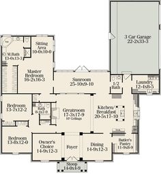 this is the first floor plan for these house plans