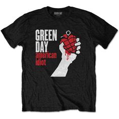 Unleash Your Punk Rock Spirit with the Official Green Day T-ShirtEmbrace the Iconic Style: Dive into the world of punk rock with our officially licensed Green Day T-Shirt. A must-have for any fan, this shirt captures the essence of one of the most influential bands of our time. Whether you're a long-time follower or a new admirer, this tee is your ticket to celebrating the legacy of Green Day.Features and BenefitsPremium Quality for Lasting Comfort: Crafted with meticulous attention to detail, o Green Day T Shirt, Green Day Band, Album Cover Design, Band Shirts, Green Day, American Shirts, High Quality T Shirts, Band Tees, Tshirts Online