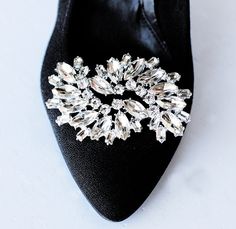 Crystal Rhinestone Shoe Clips Shoe Clips Wedding, Bridal Shoe, Rhinestone Shoes, Shoe Show, Shoe Clips, Rhinestone Jewelry, Wedding Attire, Clear Rhinestones, Bridal Shoes