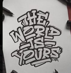 Word Drawings Art Ideas, Cool Graffiti Art Drawings Easy, Graffiti Words Ideas To Draw, Graffiti Art Sketch, Grafitti Art Ideas Easy, Graffiti Art Drawing Words, Graffiti Lettering Tattoo, Graffiti Art Easy, Graffiti Doodles Ideas