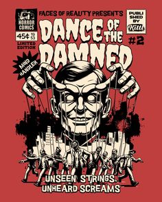 the poster for dance of the damned