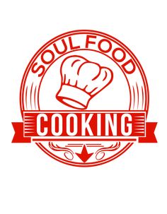 the logo for soul food cooking