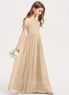 JJ's House Junior Bridesmaid Dresses (208591) | JJ's House Kids Bridesmaid Dress, Mix Match Bridesmaids, Chiffon Flower Girl Dress, Bridesmaid Dresses Uk, Girls Bridesmaid Dresses, Bridesmaid Dresses Long Chiffon, Ball Gowns Princess, Junior Bridesmaid Dress, Cascading Ruffles