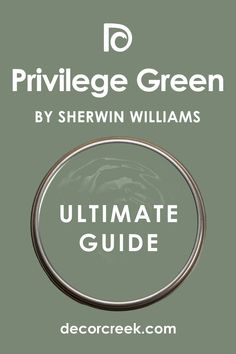 Privilege Green SW 6193 Paint Color by Sherwin-Williams Sherwin Williams Popular Greens, Priveledge Green Sherwin Williams, Sw Privilege Green, Sherwin Williams Livable Green, Sherwin Williams Green Paint Colors 2024, Sherwin Williams Privilege Green, Privilege Green, Sherwin Williams Paint Colors Green, Environ Green Sherwin Williams