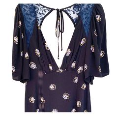 Navy Blue Floral Print Backless Mini Dress With Floral Print, A Plunging V-Neck, Fluttering Short Sleeves, And Sheer, Embroidered Mesh Accents Along The Shoulders And Tying Open Back. Hidden Side Zipper. Approximate Measurements Bust: 16.5 In Length: 36 In * Lined. * Body: 100% Viscose. Lining: 100% Rayon. Trim Fabric: 100% Nylon. Floral Print V-neck Maxi Dress For Night Out, Bohemian V-neck Midi Dress For Night Out, Blue Floral Print Backless Mini Dress, V-neck Maxi Dress With Lace Trim For Night Out, Fitted Maxi Dress With Flutter Sleeve For Date Night, Fitted Flutter Sleeve Maxi Dress For Date Night, V-neck Lace Trim Maxi Dress For Night Out, Summer Evening Maxi Dress With Butterfly Sleeves, V-neck Floral Print Maxi Dress For Night Out