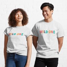 Get my art printed on awesome products. Support me at Redbubble #RBandME: https://www.redbubble.com/i/t-shirt/Wild-One-Is-The-Best-by-thilinank/106733945.WFLAH?asc=u Wild Ones, Back To School, My Art, T Shirt, Art