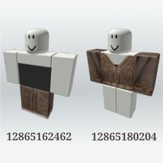 two different types of papercrafts with faces and body shapes, one in white and the other in brown