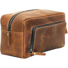 **SPACIOUS AND VERSATILE - Double Zipper Closure Compartment | One External Zippered Pocket | Leather Strap Handle| Waterproof Lining | Makes It Smooth And Easy To Groom Yourself While Traveling. Measurements (L x W x H): approximately 9.3 x 5.0 x 4.3 inches toiletry bag , toiletry bag for men , toiletry bag leather , dopp kit shaving , leather dopp kit for men , leather dopp kit **STYLISH AND ELEGANT - Stylish & Luxurious Leather Toiletry Bag With Vintage & Retro Style Design | One Exterior Zip Travel Pouch With Zipper Closure, Functional Leather Bag Gift, Functional Leather Bag As Gift, Large Capacity Rectangular Business Pouch, Men Shaving, Dopp Bag, Leather Dopp Kit, Mens Toiletry Bag, Leather Toiletry Bag