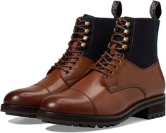 Polo Ralph Lauren Bryson Boot | Zappos.com Polo Ralph Lauren Shoes, Dress Boot, Black Watch Tartan, Ralph Lauren Shoes, Leather Cap, Mens Shoes Boots, Polo Ralph Lauren Mens, Men's Polo, Lug Sole