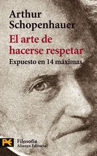 an image of a man with the words el arte de hacere resparar