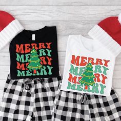 *If you would like a colour or size that is not listed, please contact us. Celebrate the joy of the season with our Merry Christmas Couple Shirt! These matching holiday tees are perfect for bringing your family together in festive style. Whether you're taking holiday photos, attending Christmas parties, or just lounging at home, these shirts offer a cozy and coordinated look for everyone.  Available in sizes for the whole family, from kids to adults 🎅 Soft, comfortable fabric perfect for all-da Merry Christmas Couple, Elf Sweatshirt, Holiday Hoodies, Couple Tees, Christmas T Shirts, Trendy Mom, Family Shirts Matching, Couple Shirt, Xmas Shirts