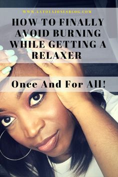 How to finally avoid burning while getting a relaxer, once and for all! (www.latoyajonesblog.com Curly Ponytail Styles, Medium Black Hairstyles, Medium Black Hair, Black Hair Tips, Healthy Relaxed Hair, Relaxed Hair Care, Thick Hair Growth, Fun List, Hair Relaxers